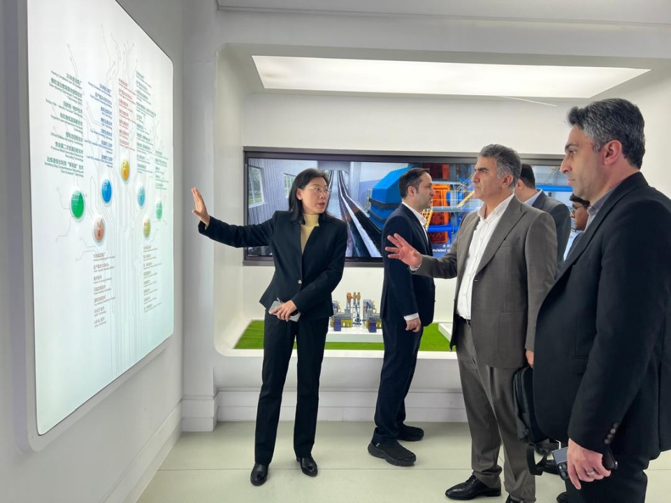 بازدید مدیرعامل ایمپاسکو از شرکتهای پیشرو معدنی چین بازدید مدیرعامل ایمپاسکو از شرکتهای پیشرو معدنی چین